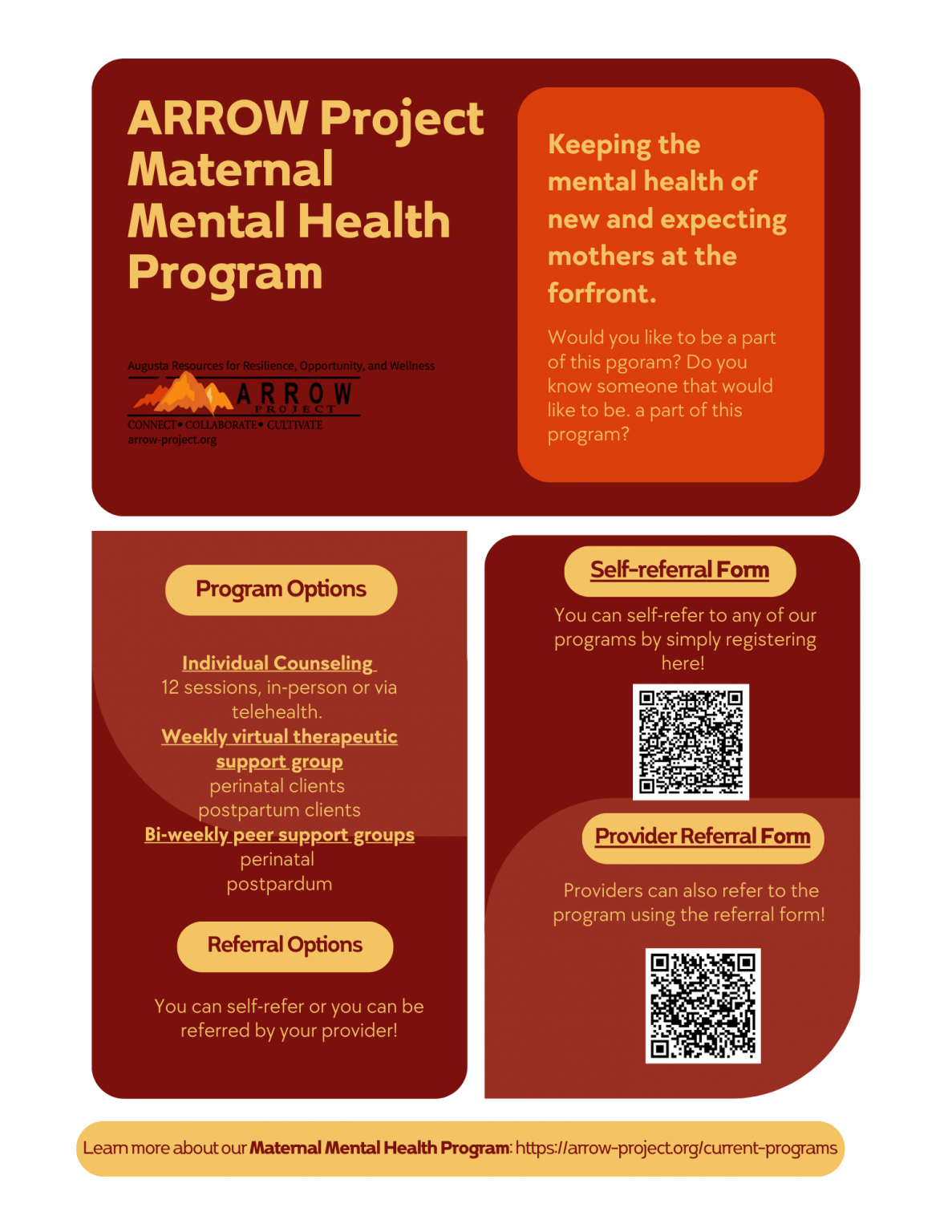 Current Programs – ARROW Project
